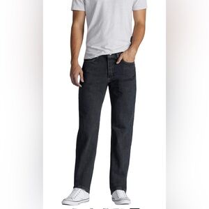 Men’s Lee Relaxed Straight Black Jean
